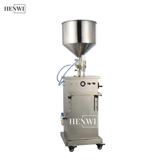 Semi Automatic Food Packaging Vertical Cosmetic Cream/Paste/Honey Filler Packing Water Filling Machine Liquid 