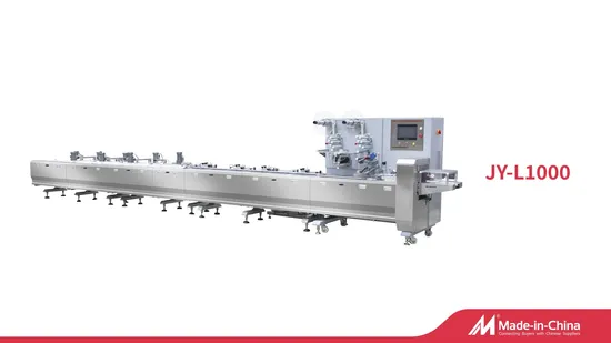 Choclate Flow Pack Biscuit Wrapping Machine with Fully Automated Feeding 