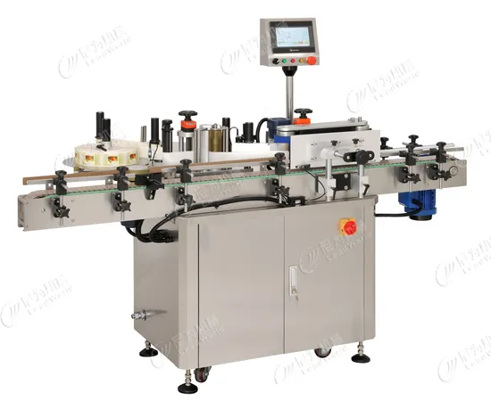 Shanghai Labelling Machine Packaging Machine Semi Automatic Sticker Labeling Machine Packing Machine Labeller with Label Printer 