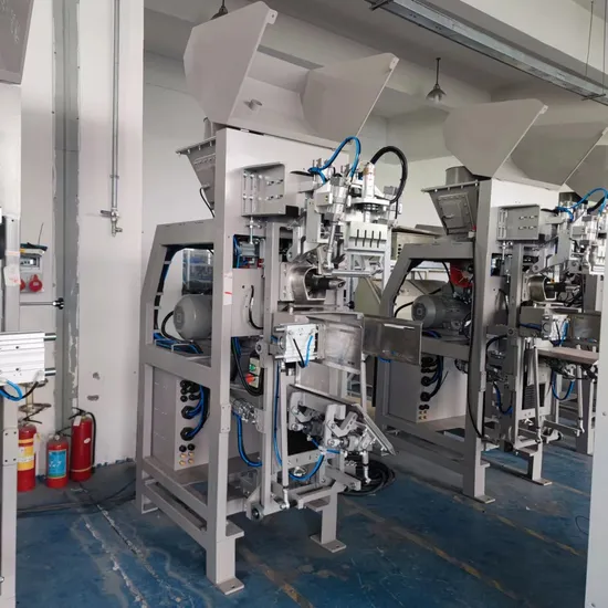 High Speed 25kg Kaolinite Ceramic Clay Valve Bags Filling Packing Machine 