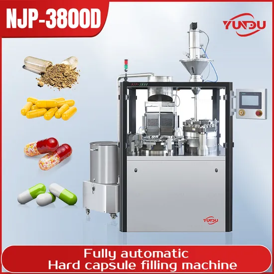 3800 Capsules/Min Capsule Filling Equipment for Pharmaceutical Industry 