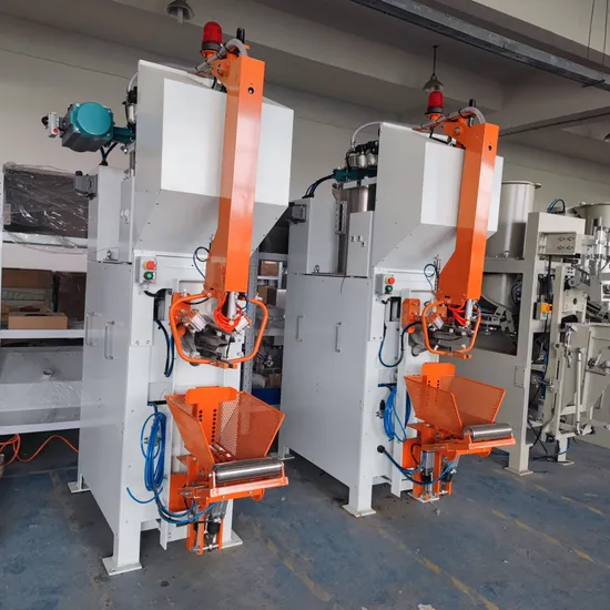 Fully Automatic 50lb Titanium Dioxide Valve Bag Packaging Sealing Machine 