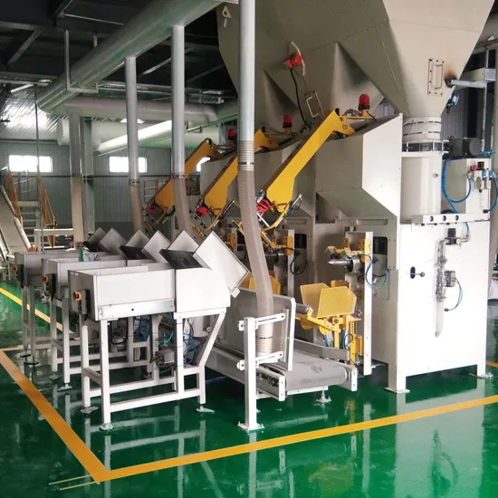 Multifunctional 50lb 60lb Rice Sugar Automatic Food Packing Machine 
