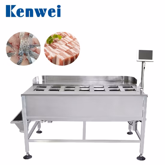 Semi Automatic Seafood Multihead Weigher Packaging Machine for Aquatic 