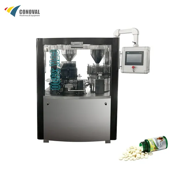 High Efficiency Pharmacy Medical Fully Automatic Powder Pellet Hard Capsule Filling Machine 