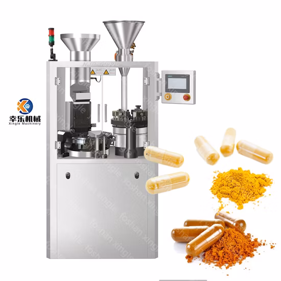 Njp 1200 Pharmaceutical Machine Price Pellets Powder Fully Automatic Filling Encapsulation Hard Gelatin Capsule Filler Machine 