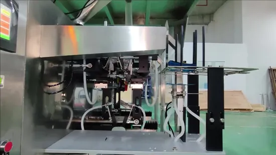 Horizontal / Pillow Stand up Zipper Pouch/ Paper Bag / Premade Doybag Filling Bagging Package Packaging Packing Sealing Machine 