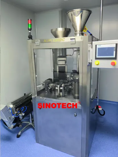 Sinotech New Njp 800 Automatic Empty Hard Gelatin Capsule Encapsulation Filling Machine for Fully Powder Granules Pellets 