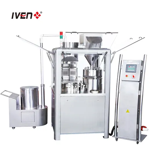 Small Fully Automatic Gelatin Liquid Powder Soft Gel Capsule Filling Machine Price Made in China 