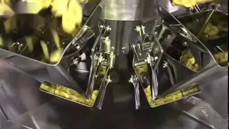 Crispy Fries Doybag Doypack / Zipper Bag / Ziplock Stand up Pouch Weighing Filling Package Packaging Bagging Sealing Packing Machine 