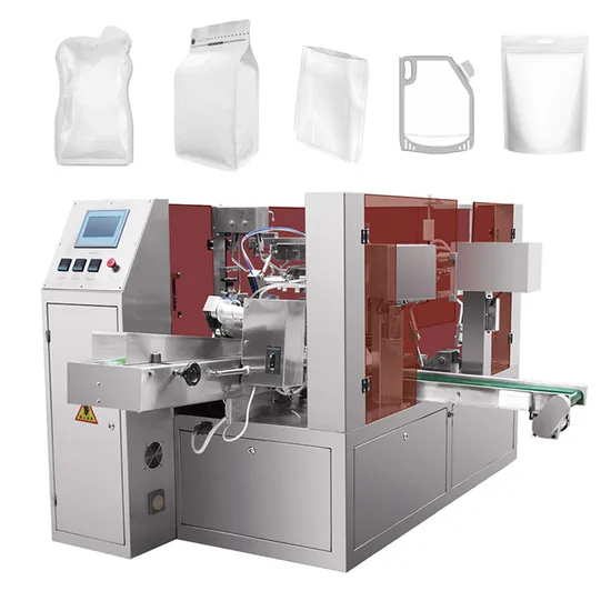 High Speed Shaped Pouch Beverage Packing Machine 