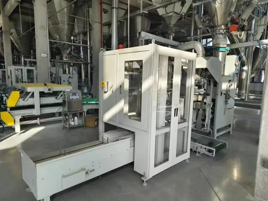 Fully Automatic 35kg 20kg Vegetable Powder Valve Bags Ultrasonic Sealing Bagging Machine 
