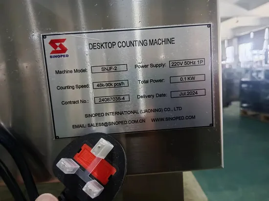 Efficient Tablet Counting Machine with Semi